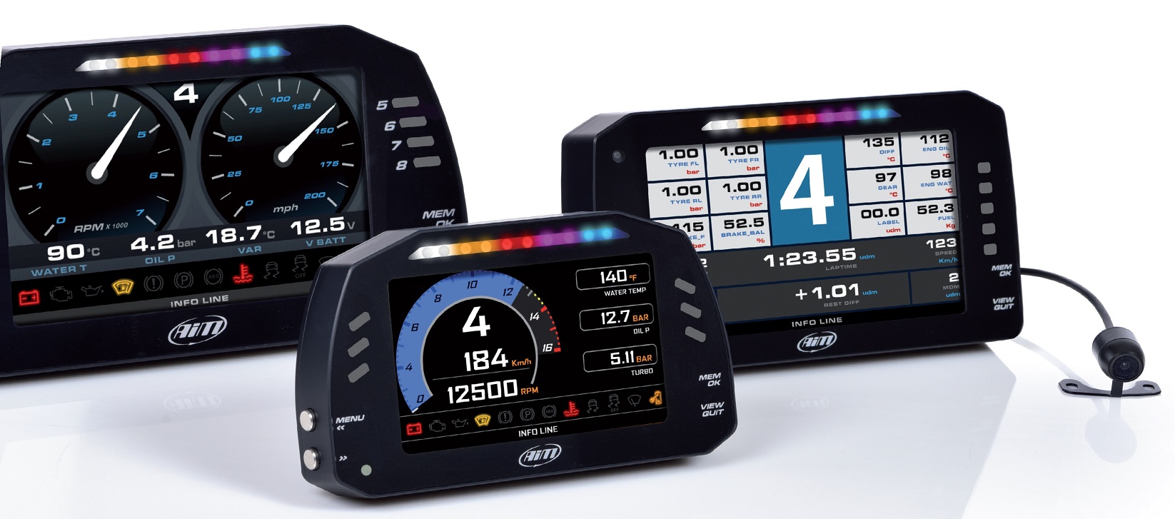 AIM MXP 6" Strada dash - Afbeelding 13