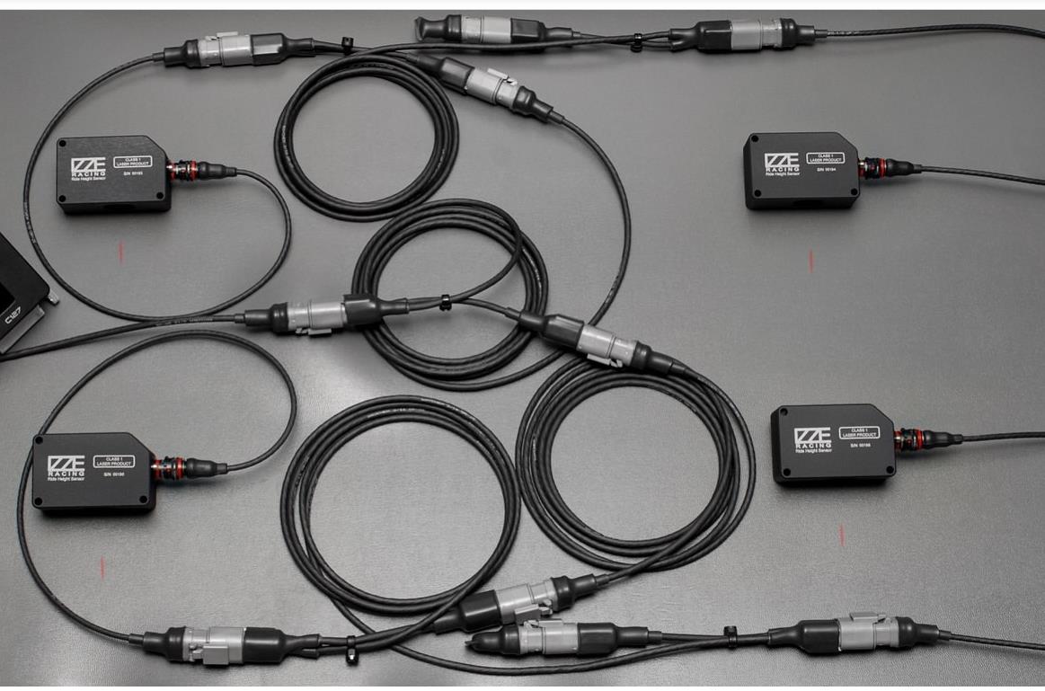 Izze Laser rijhoogte sensor 30-300mm - Afbeelding 2