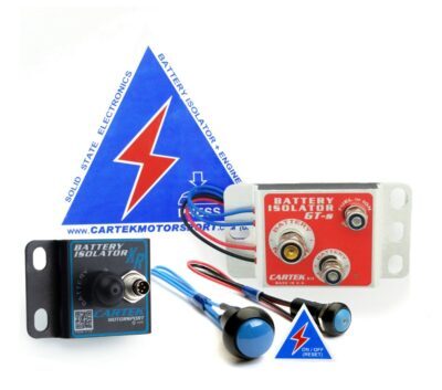 FIA Hoofd schakelaar 12V isolator Cartek type GT en XR
