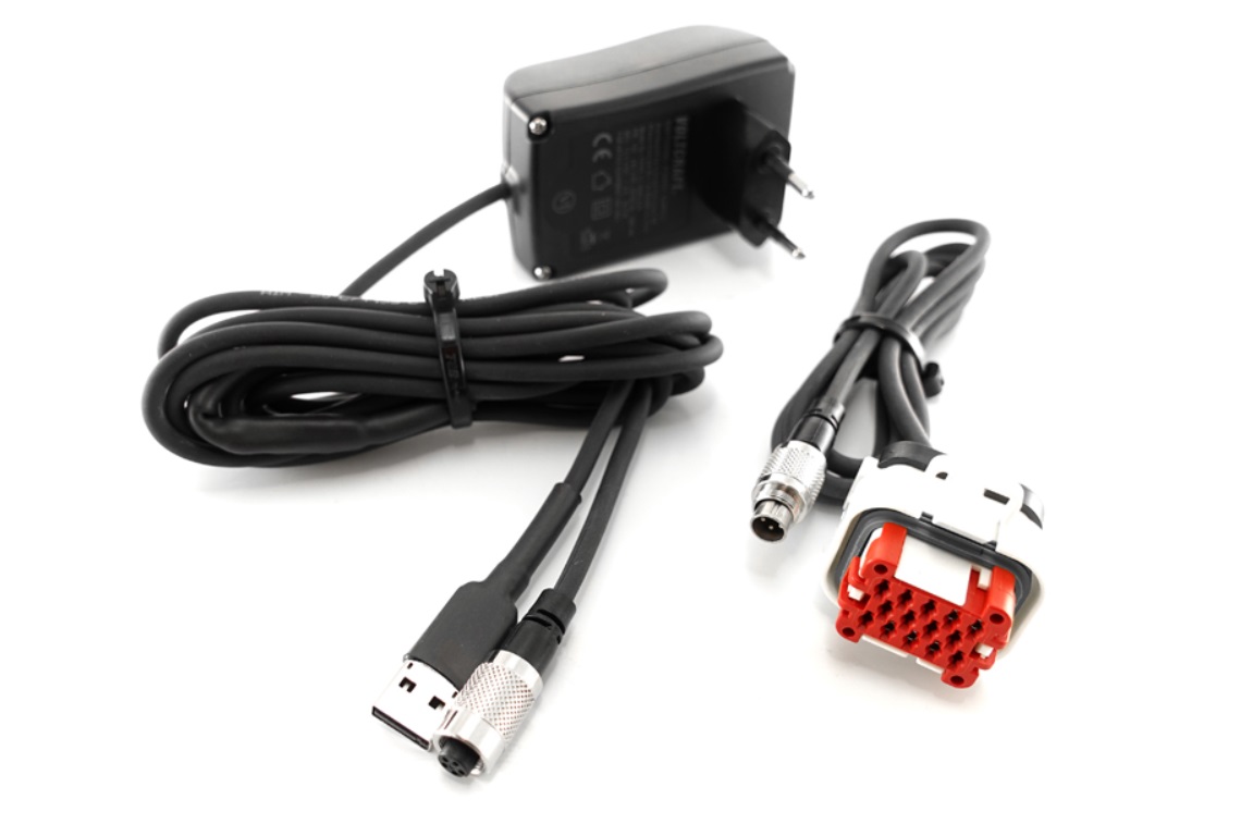 AIM MXx Strada SIM racing kit - bracket + kabelboom + 220-12v adapter - Afbeelding 2