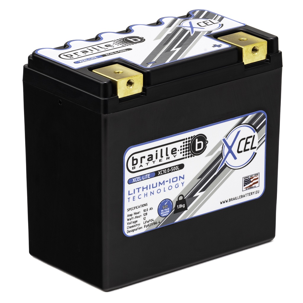 Braille XC10.0-500L Motorsport Lithium Battery
