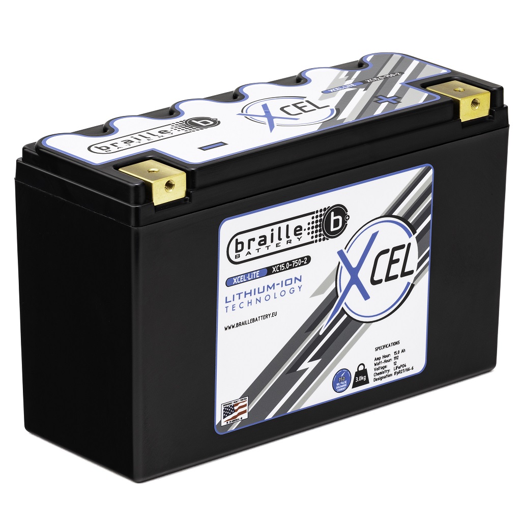Braille XC15.0-750-2 Motorsport Lithium Battery