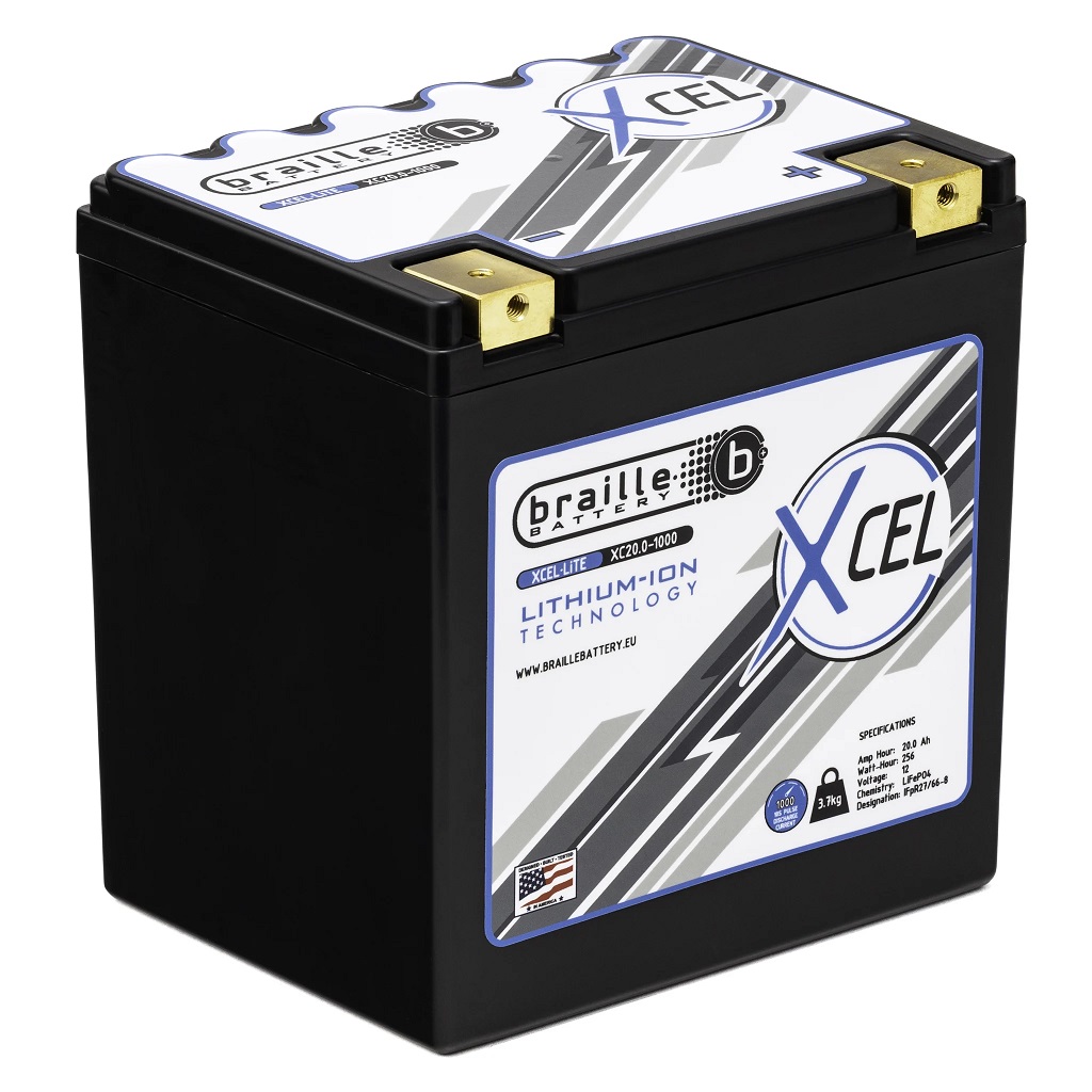 Braille XC20.0-1000 Motorsport Lithium Battery