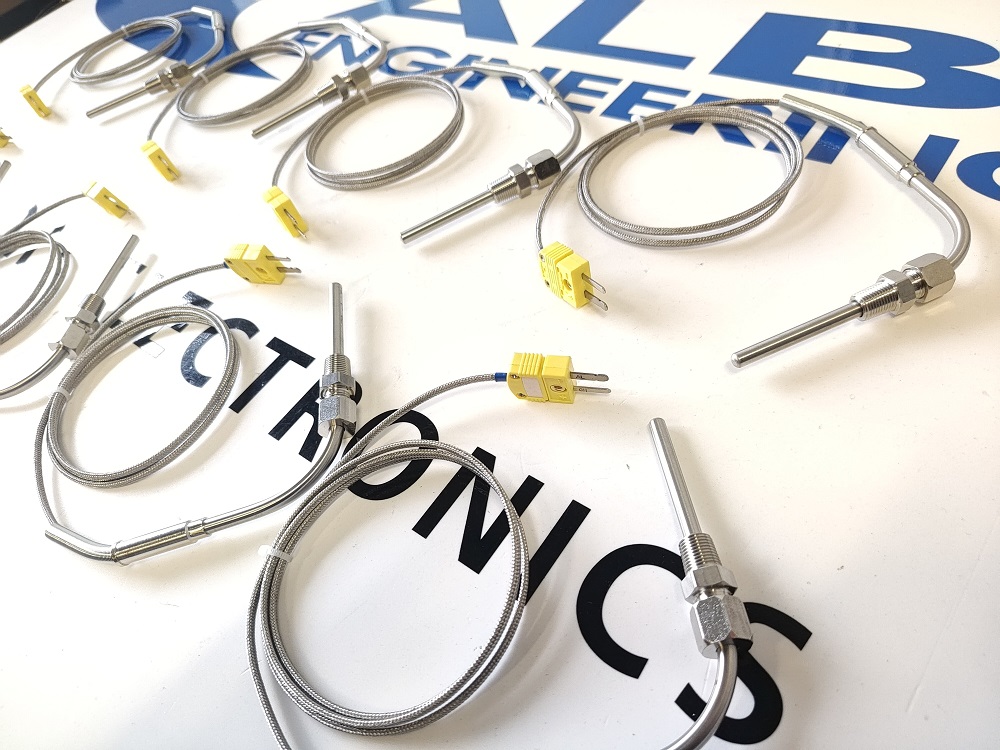 Temperatuursensor thermocouple 0-1250 graden 1/8 npt - Afbeelding 3