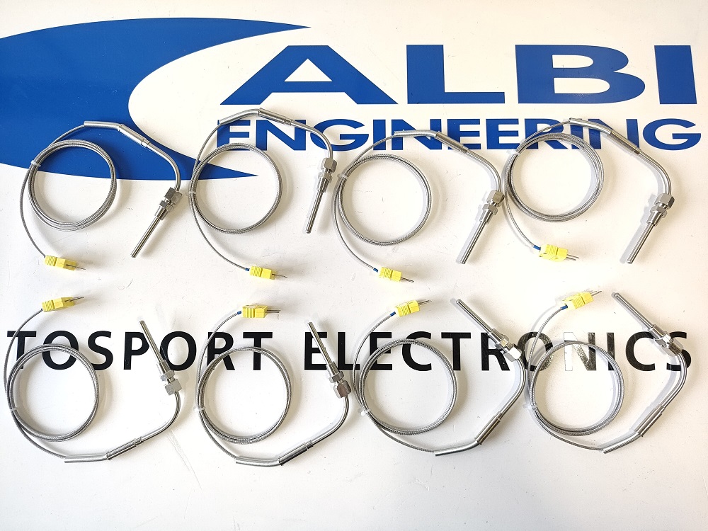 Temperatuursensor thermocouple 0-1250 graden 1/8 npt - Afbeelding 2