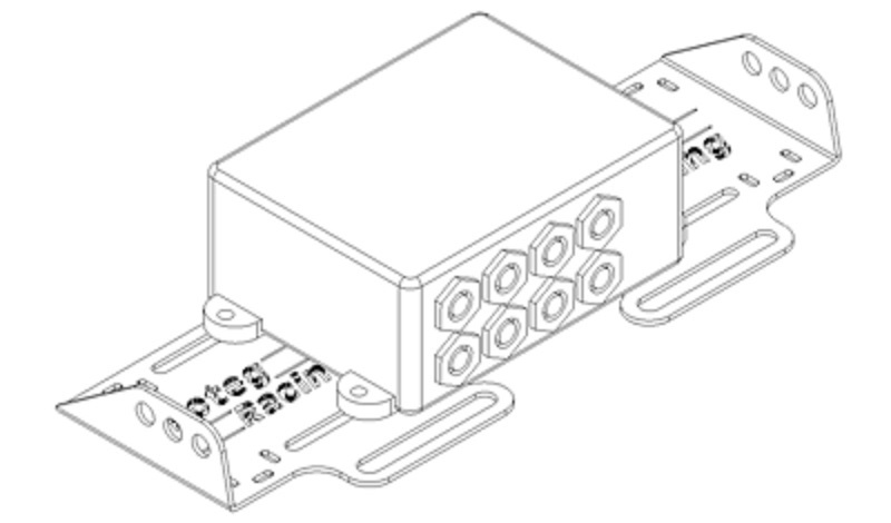 Set ophangbeugels voor o.a. AIM MyChron Expansion - Afbeelding 3